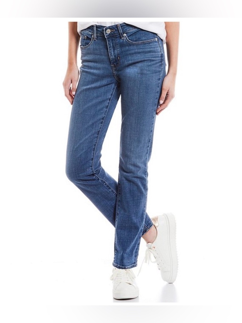Levi’s Classic Straight Mid Rise Jeans Size 28. Inseam 30in.